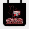 Infamous Jackasses Tote Official Jackass Merch Store
