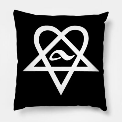 Heartagram Bam Margera Adio Footwear Him Throw Pillow Official Jackass Merch Store