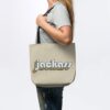 Jackass Retro Rainbow Typography Faded Style Tote Official Jackass Merch Store