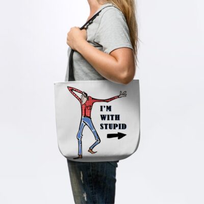 Scrawny Dumb Looking Jackass Tote Official Jackass Merch Store
