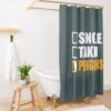 Penguins  Jackass Penguin Penguin Shower Curtain Official Jackass Merch Store