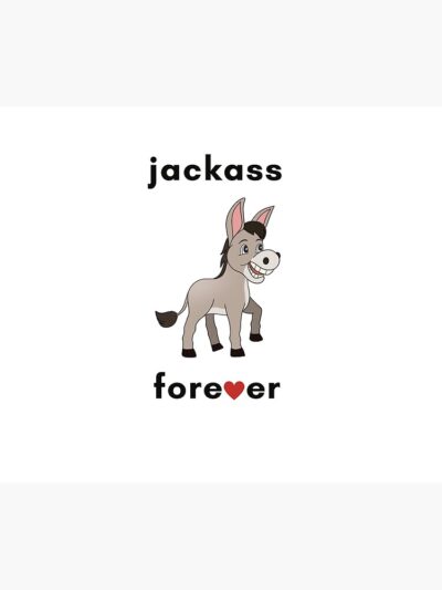 Jackass Forever Funny Donkey Tapestry Official Jackass Merch