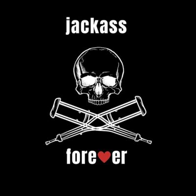 Mtv Jackass Skull And Crutches, Jackass Logo, Mtv Jackass Forever Tote Bag Official Jackass Merch