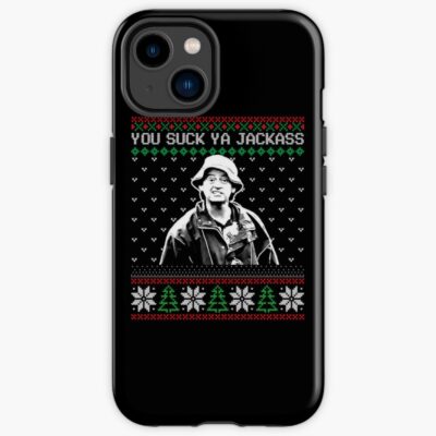 You Suck Ya Jackass Ugly Christmas Iphone Case Official Jackass Merch