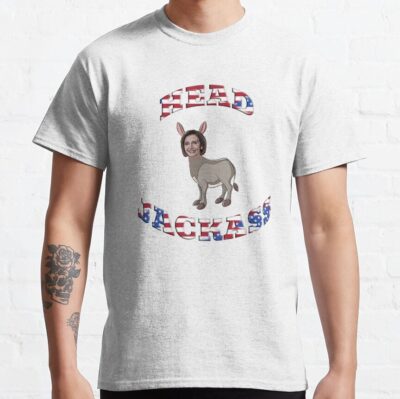 Funny Pelosi Head Jackass T-Shirt Official Jackass Merch