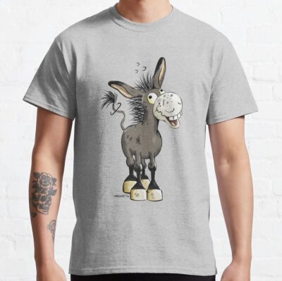 Funny Laughing Donkey T-Shirt Official Jackass Merch