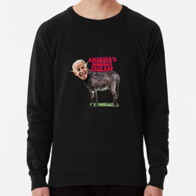 Biden Head On Donkey, America'S Biggest Jackass Sweatshirt Official Jackass Merch