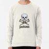 ssrcolightweight sweatshirtmensoatmeal heatherfrontsquare productx1000 bgf8f8f8 32 - Jackass Store