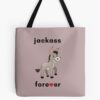 Jackass Forever Funny Donkey Tote Bag Official Jackass Merch