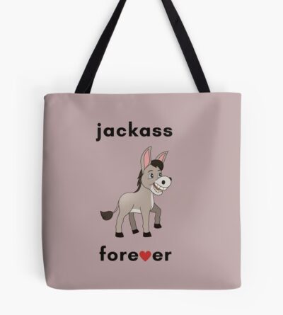 Jackass Forever Funny Donkey Tote Bag Official Jackass Merch