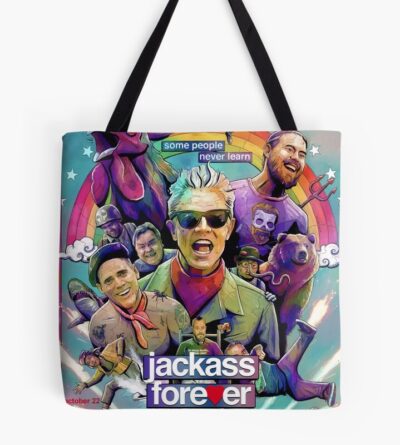 Jackass Forever Johny Knoxville Premiere Movie Tote Bag Official Jackass Merch