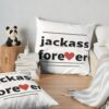 Jackass For Ever 2 Throw Pillow Official Jackass Merch