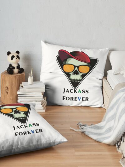 Throw Pillow Official Jackass Merch