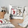 Don'T Be A Jackass - Vote Republican Throw Pillow Official Jackass Merch