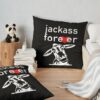 Jackass Forever Throw Pillow Official Jackass Merch