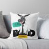 Funny Bad Donkey Throw Pillow Official Jackass Merch