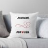 Jackass Forever Throw Pillow Official Jackass Merch