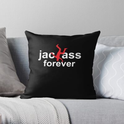 Jackass Trending Top Selling Jackass Forever Throw Pillow Official Jackass Merch