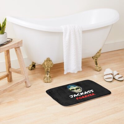 Beautiful Model Jackass Forever Awesome For Movie Fans Bath Mat Official Jackass Merch