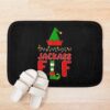 Jackass Elf Matching Family Lighting Christmas Bath Mat Official Jackass Merch