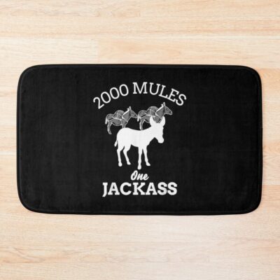 2000 Mules Ones Jackass Women Dad Bath Mat Official Jackass Merch