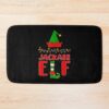 Jackass Elf Matching Family Lighting Christmas Bath Mat Official Jackass Merch