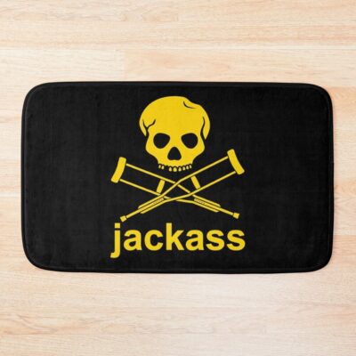 Music Retro Jackass Forever Gifts Music Fans Bath Mat Official Jackass Merch
