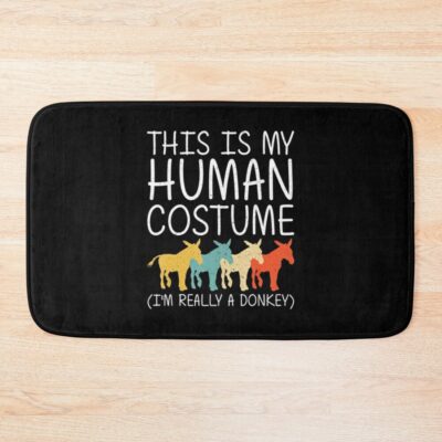 Donkey Halloween Human Costume Jackass Mule Easy Diy Bath Mat Official Jackass Merch