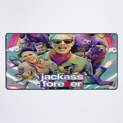 Jackass Forever Johny Knoxville Premiere Movie Mouse Pad Official Jackass Merch
