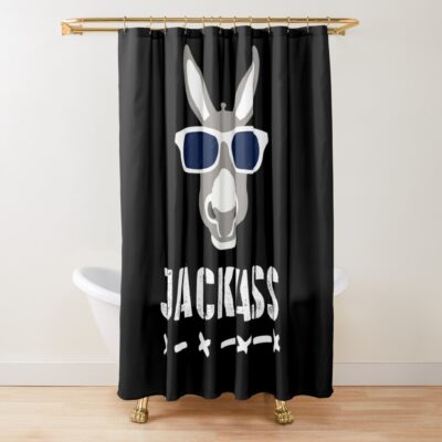 Jackass Shower Curtain Official Jackass Merch