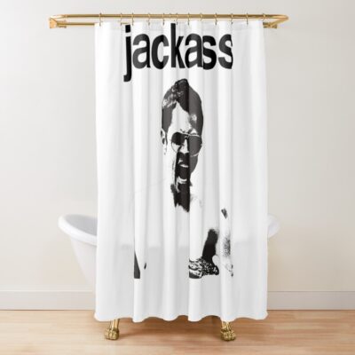 Jackass Shower Curtain Official Jackass Merch