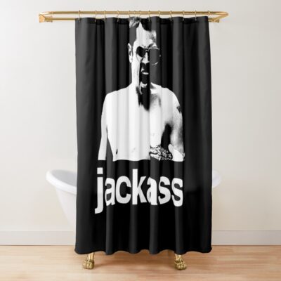 Jackass Shower Curtain Official Jackass Merch