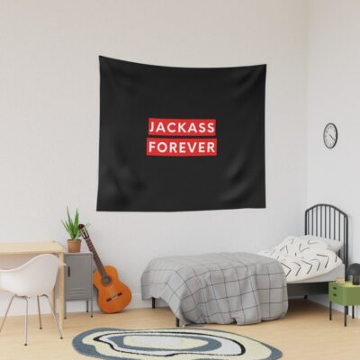 Jackass Forever Cool Design Tapestry Official Jackass Merch